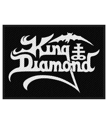 KING DIAMOND: Logo Standard Patch (tygmärke)