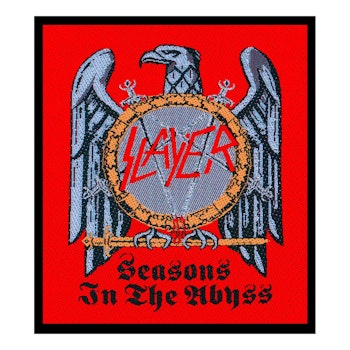 SLAYER: Seasons In The Abyss (Eagle)  Standard Patch (tygmärke)