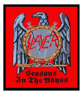 SLAYER: Seasons In The Abyss Standard Patch (tygmärke)