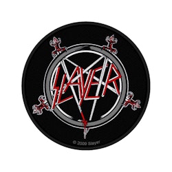 SLAYER: Pentagram Standard Patch (tygmärke)