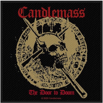 CANDLEMASS: The Door To Doom Standard Patch (tygmärke)