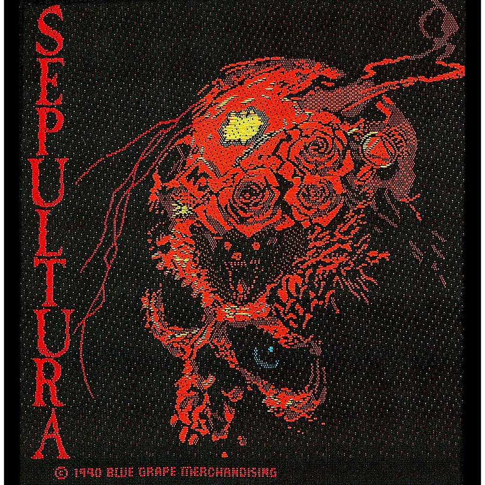 SEPULTURA: Beneath The Remains Standard Patch (tygmärke)