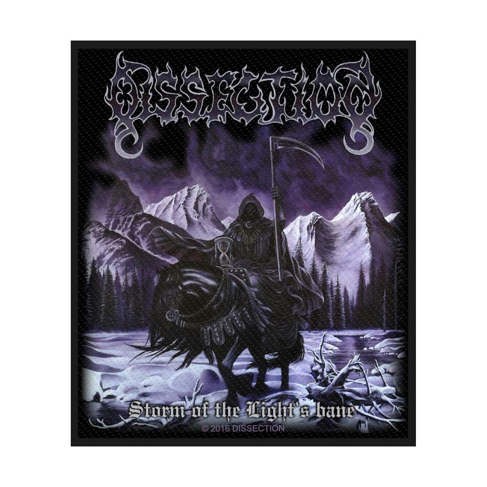 DISSECTION: Storm Of The Lights Bane Standard Patch (tygmärke)