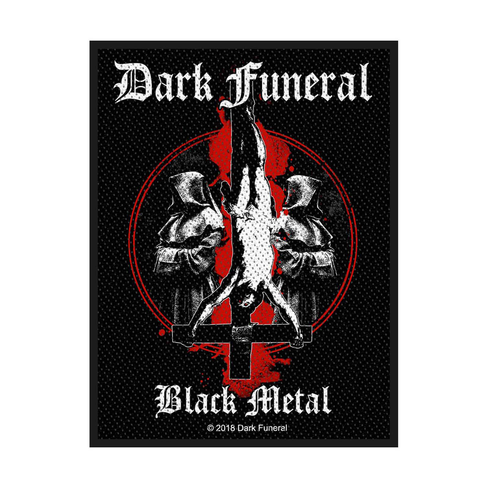 DARK FUNERAL: Black Metal Standard Patch (tygmärke)