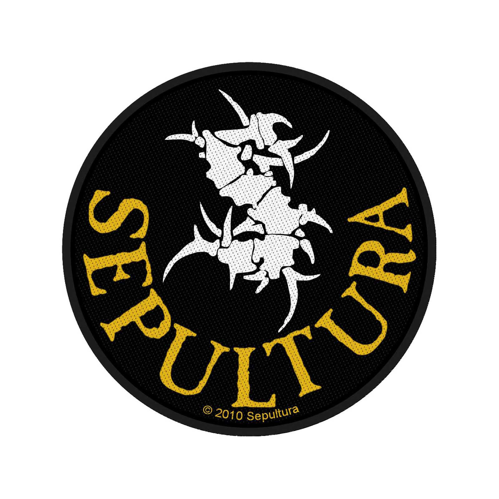 SEPULTURA: Circular Logo Standard Patch (tygmärke)