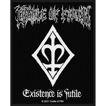 CRADLE OF FILTH: Existence Is Futile Standard Patch (tygmärke)