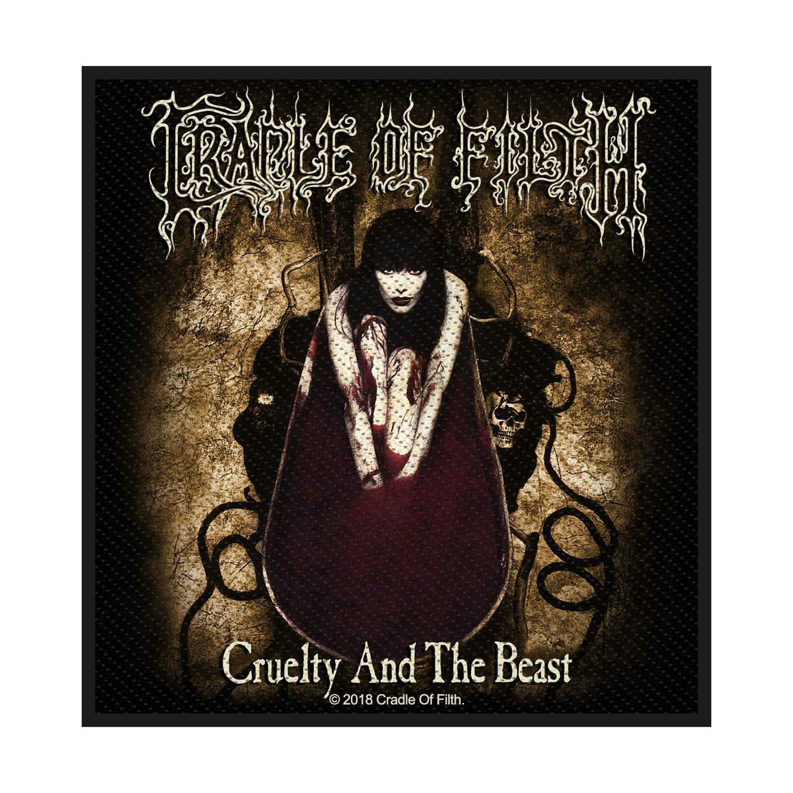 CRADLE OF FILTH: Cruelty And The Beast Standard Patch (tygmärke)