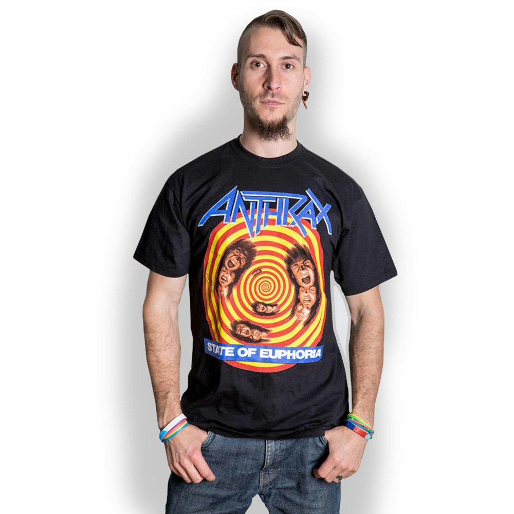 ANTHRAX: State Of Euphoria T-shirt (black)