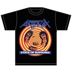 ANTHRAX: State Of Euphoria T-shirt (black)