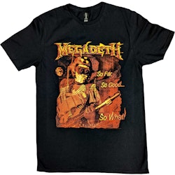 MEGADETH: So Far So Good So What Tonal Glitch T-shirt (black)