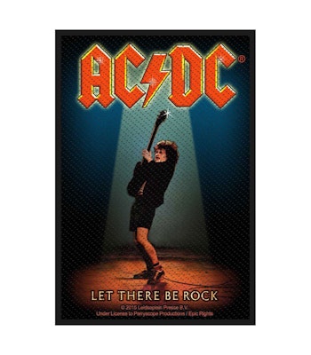 AC/DC: Let There Be Rock Standard Patch (tygmärke)