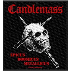 CANDLEMASS: Epicus Doomicus Metallicus Standard Patch (tygmärke)