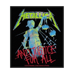 METALLICA: And Justice For All Standard Patch (tygmärke)