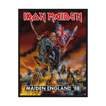IRON MAIDEN: Maiden England Standard Patch (tygmärke)