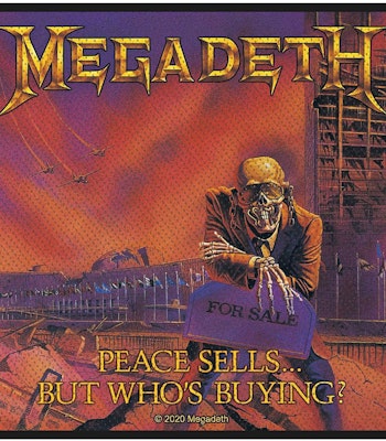 MEGADETH: Peace Sells Standard Patch (tygmärke)