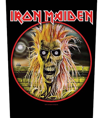 IRON MAIDEN: Iron Maiden Back Patch (ryggmärke)