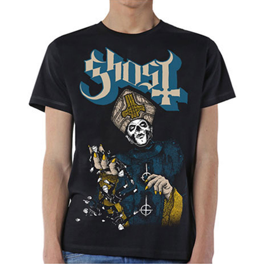 GHOST: Papa Of The World T-shirt (black)