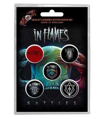 IN FLAMES: Battles Button Badge Pack