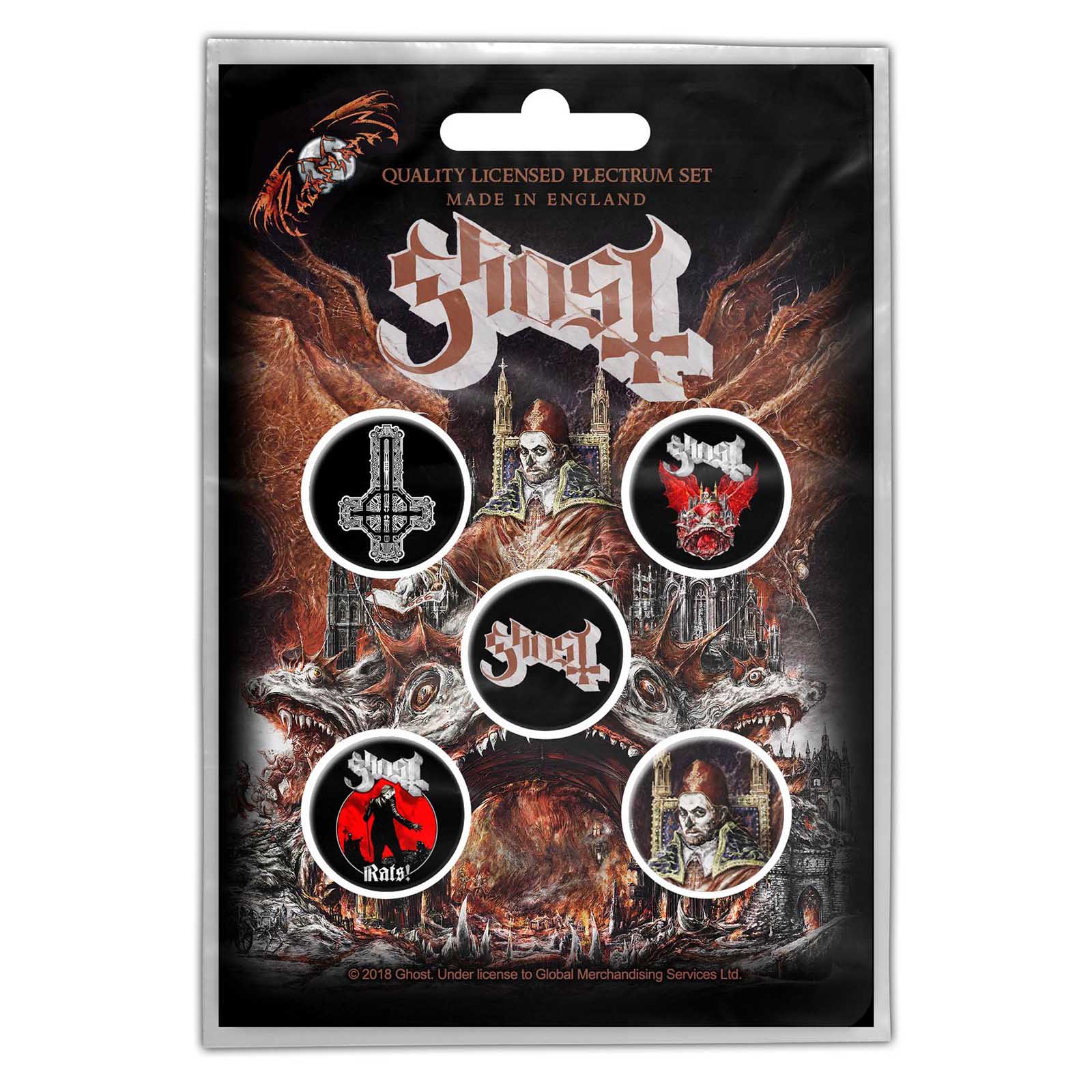 GHOST: Prequelle Button Badge Pack