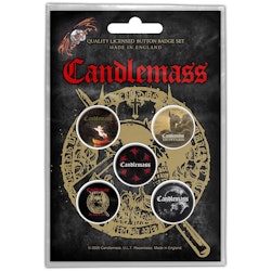 CANDLEMASS: The Door To Doom Button Badge Pack