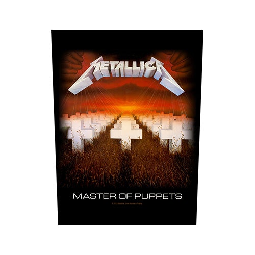 METALLICA: Master Of Puppets Back Patch (ryggmärke)