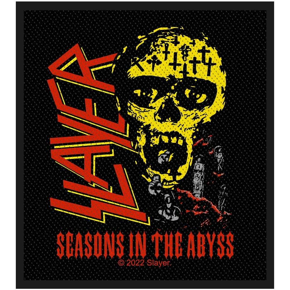 SLAYER: Seasons In The Abyss Standard Patch (tygmärke)