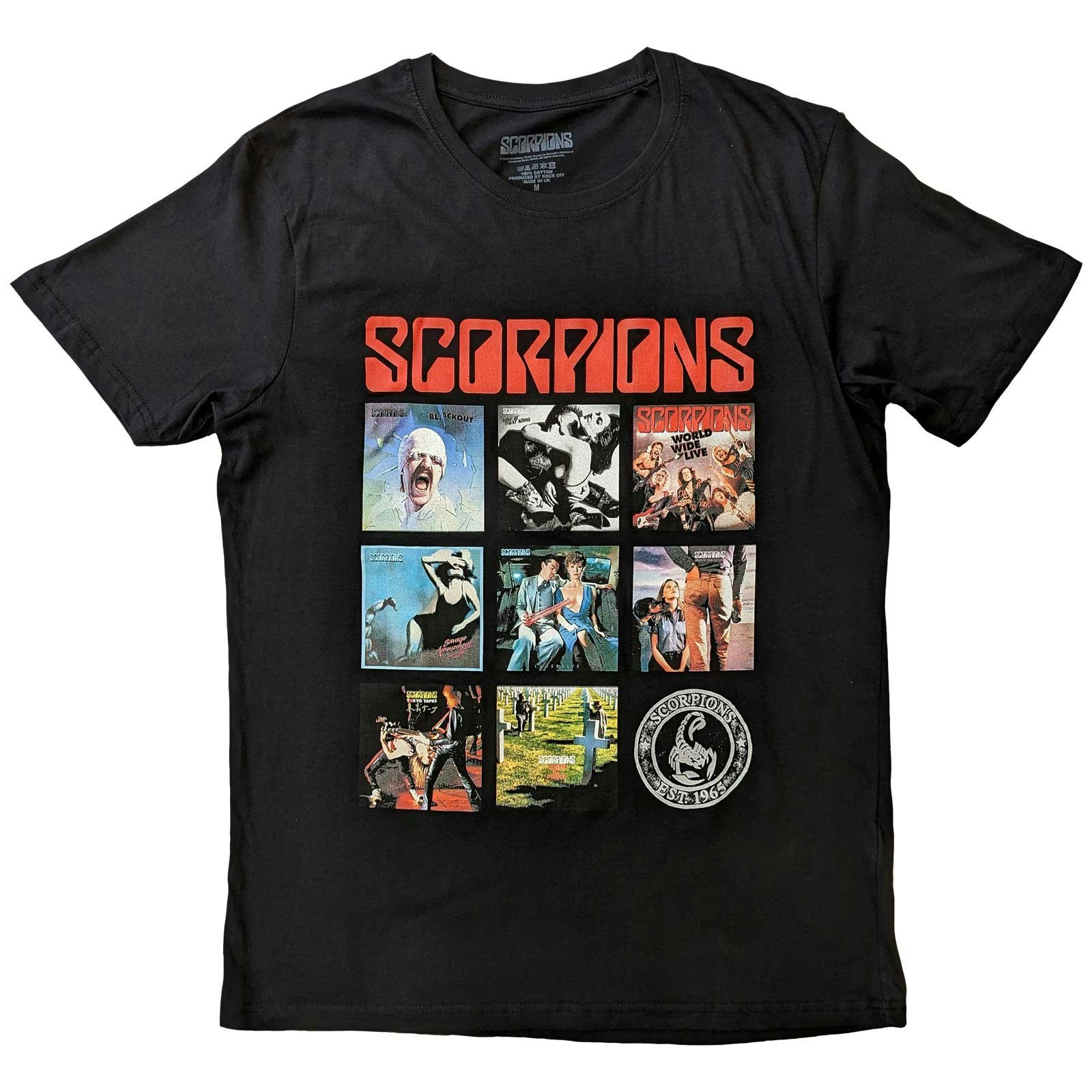 SCORPIONS: Remastered T-shirt (black)