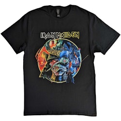 IRON MAIDEN: The Future Past Tour ’23 Circle Art T-shirt (black)