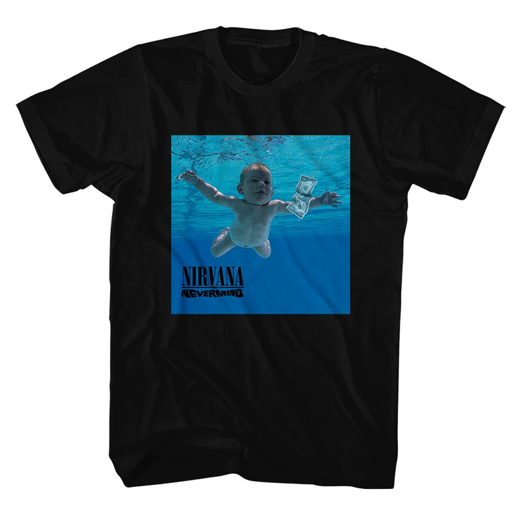 NIRVANA: Nevermind Album T-shirt (black)