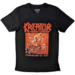 KREATOR: Pleasure To Kill (back print) T-shirt (black)