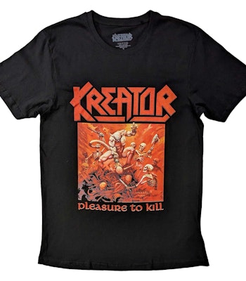 KREATOR: Pleasure To Kill (back print) T-shirt (black)