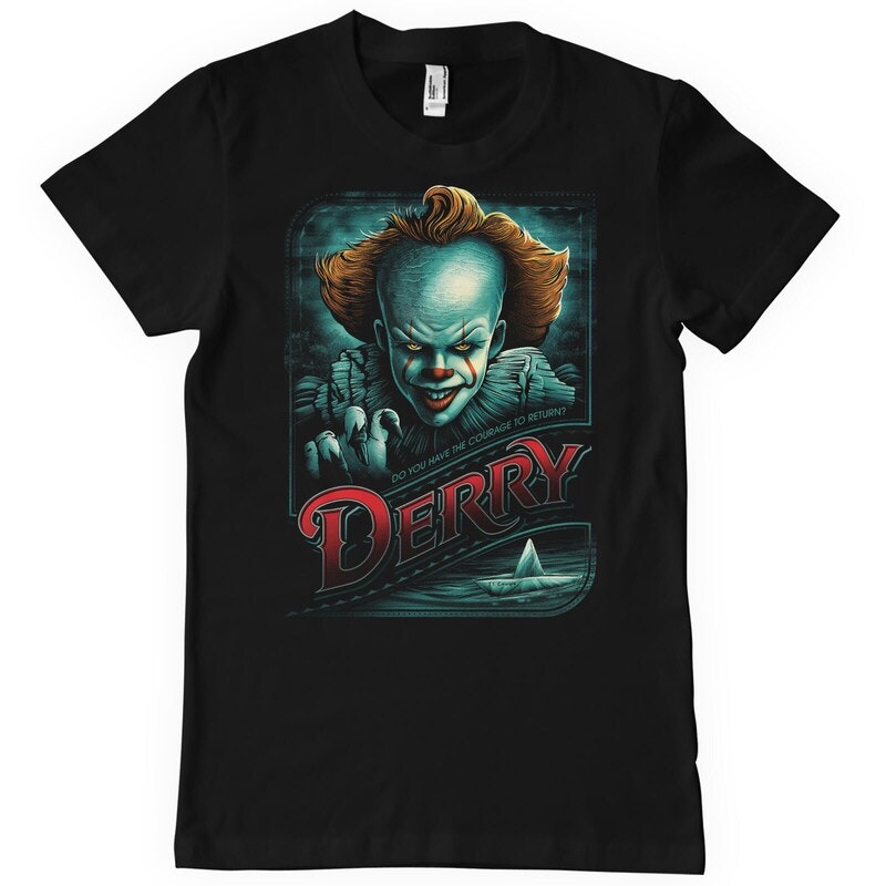 IT: Pennywise in Derry T-shirt (black)