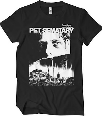 PET SEMATARY: Poster T-shirt (black)