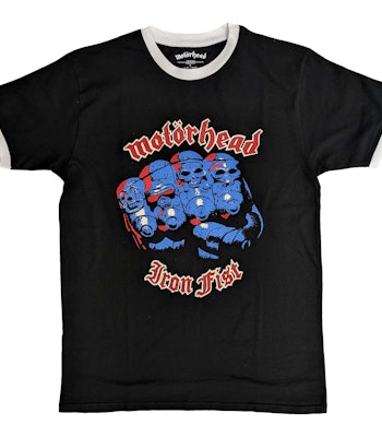 MOTÖRHEAD: Iron Fist Ringer T-shirt (black)