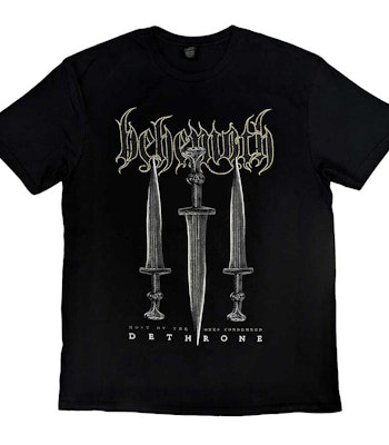 BEHEMOTH: Off To War! (back print) T-shirt (black)