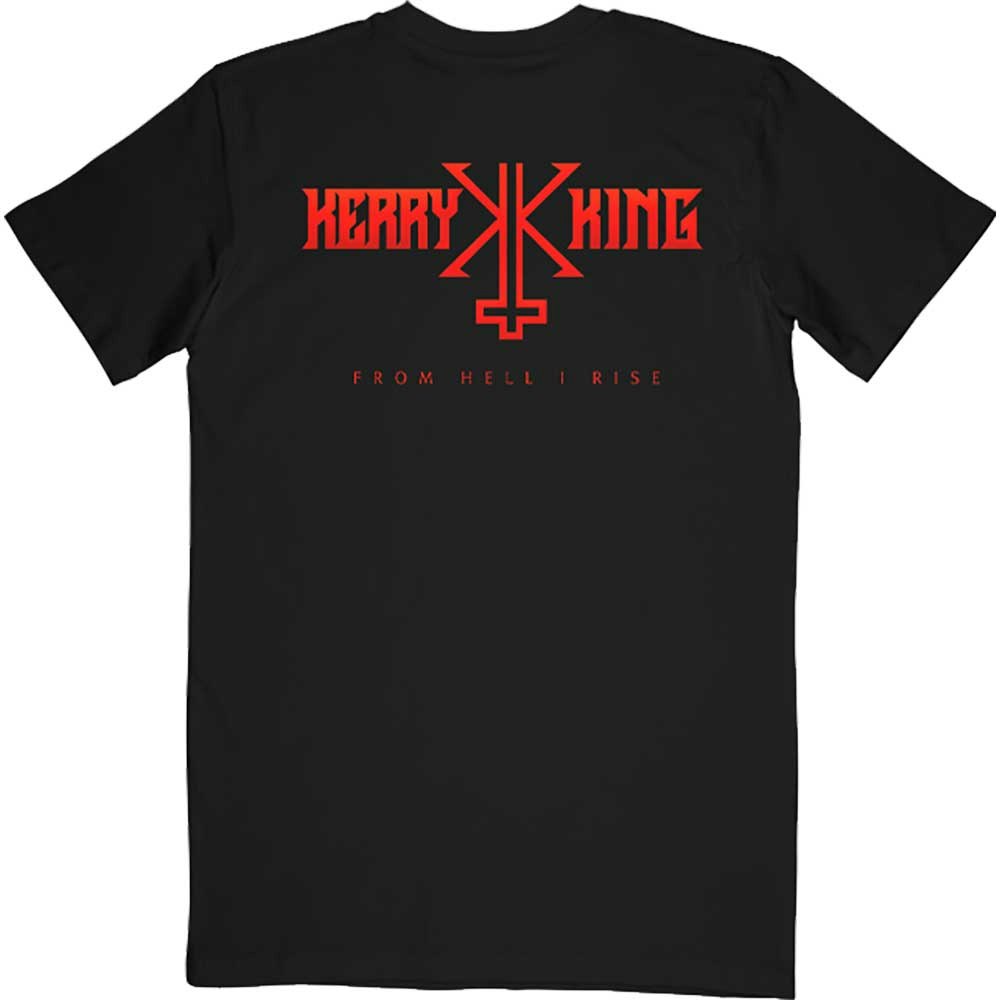 KERRY KING: From Hell I Rise (Back Print) T-shirt (black)
