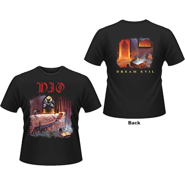 DIO: Dream Evil (Back Print) T-shirt (black)
