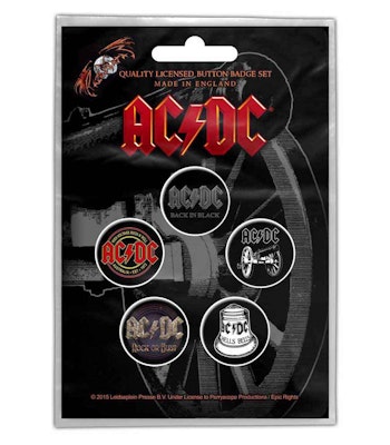 AC/DC: For Those About To Rock Button Badge Pack