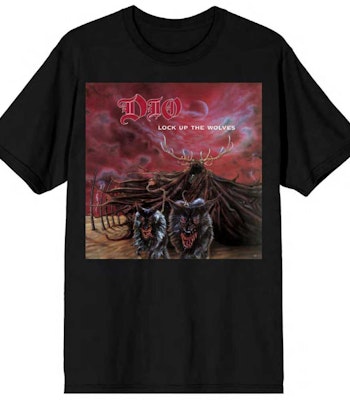 DIO: Lock Up The Wolves T-shirt (black)
