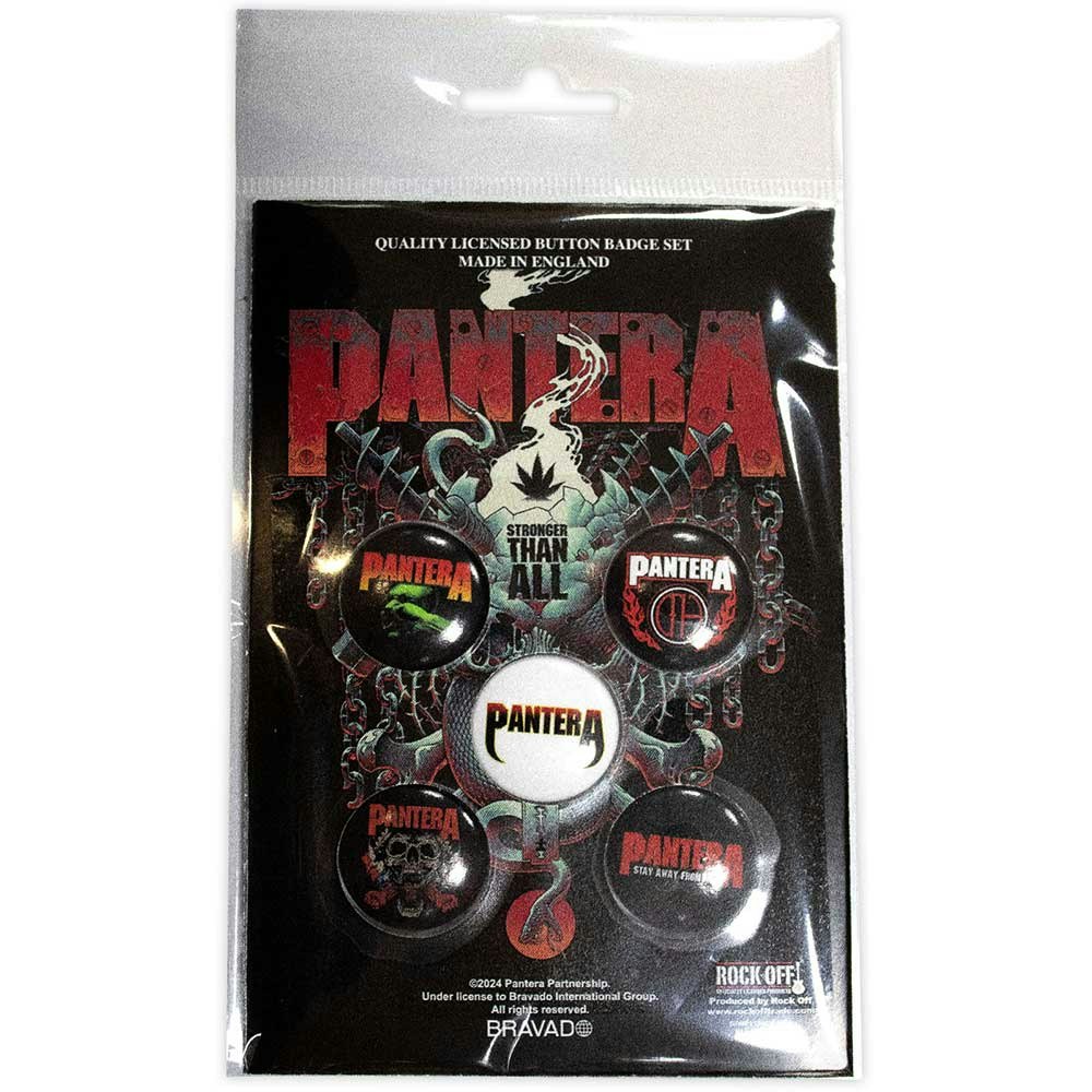 PANTERA: Stay Away From Me Button Badge Pack