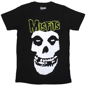 MISFITS: Skull & Logo T-shirt (black)