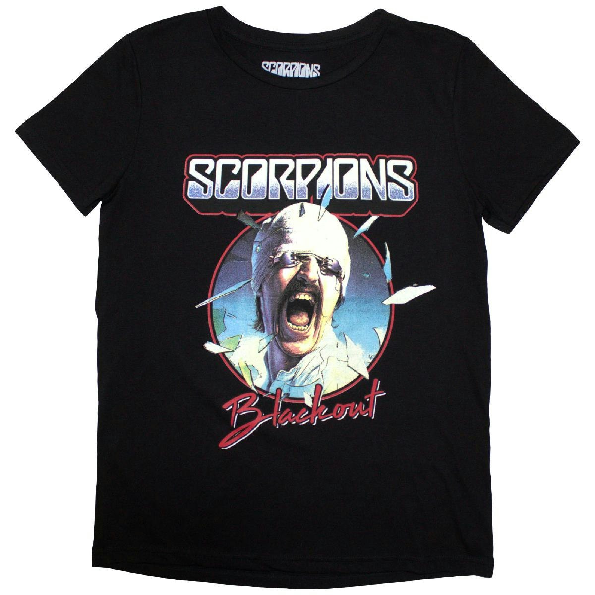 SCORPIONS: Blackout Tour ’82 (back print) Ladies T-shirt (black)