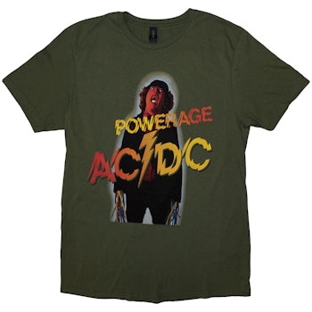 AC/DC: Powerage T-shirt (khaki green)