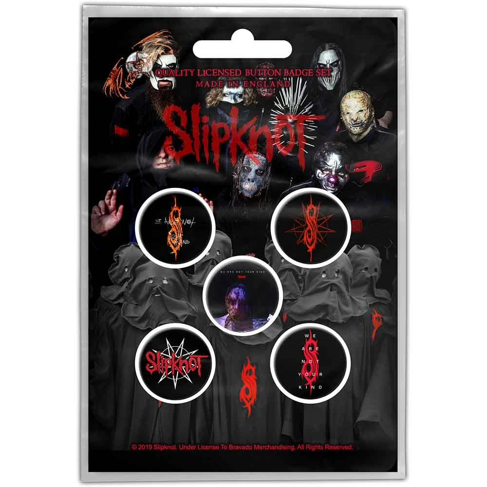 SLIPKNOT: We Are Not Your Kind Button Badge Pack