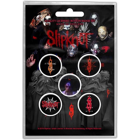 SLIPKNOT: We Are Not Your Kind Button Badge Pack