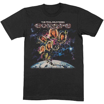 EUROPE: The Final Countdown T-shirt (black)