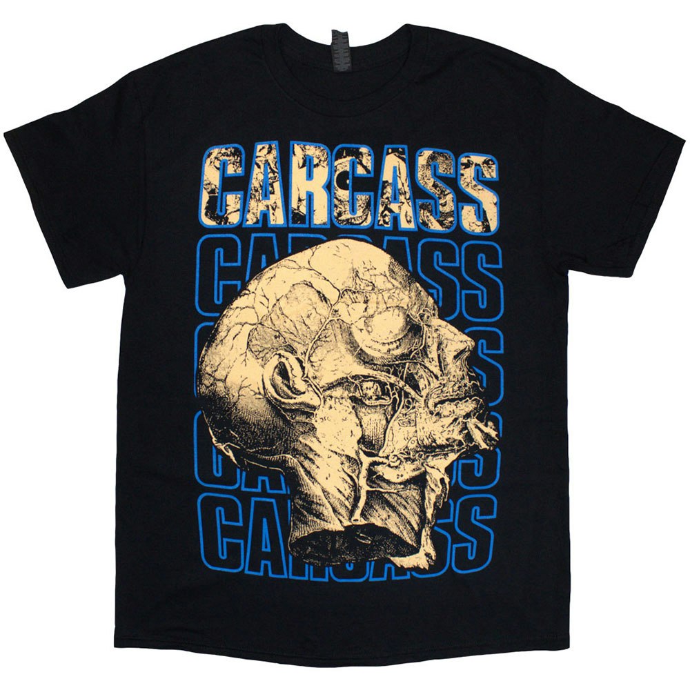 CARCASS: Necro Head (Back Print) T-shirt (black)