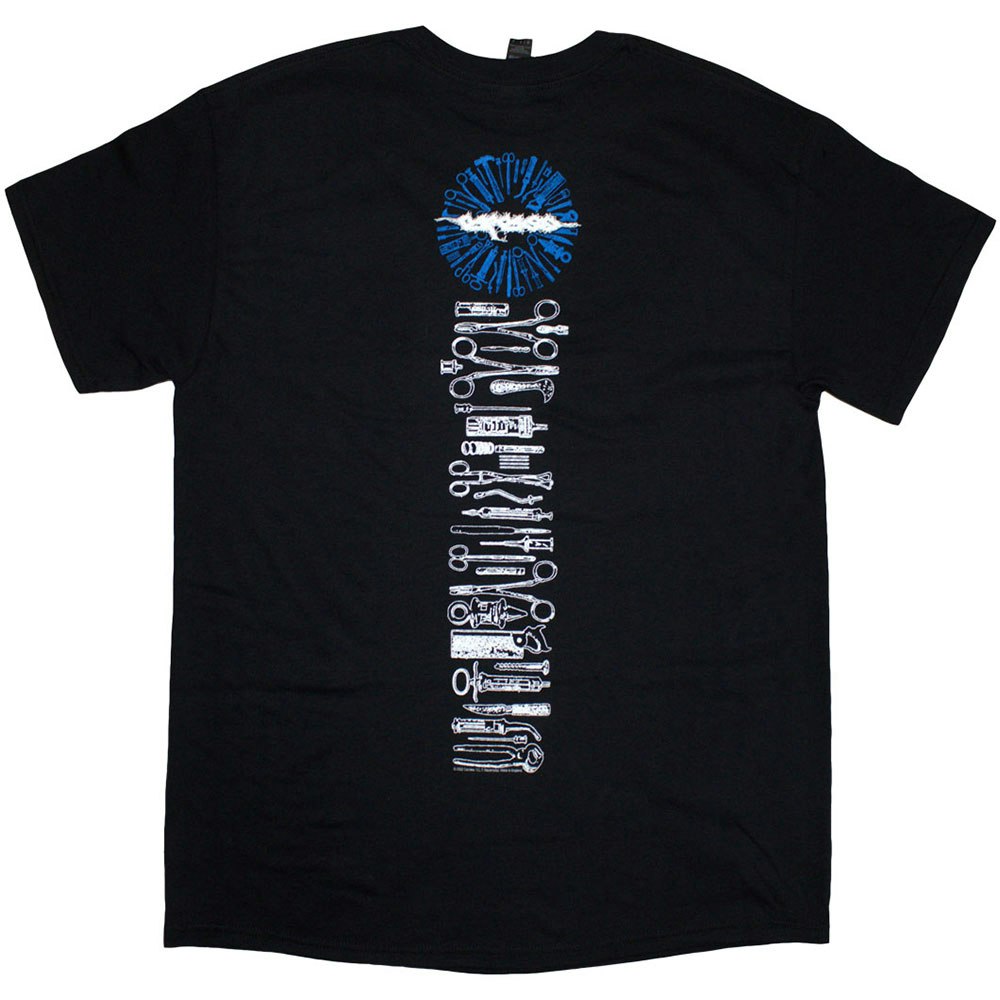 CARCASS: Necro Head (Back Print) T-shirt (black)