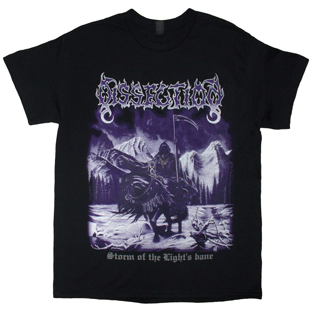 DISSECTION: Storm Of The Light's Bane (Back Print) T-shirt (black)