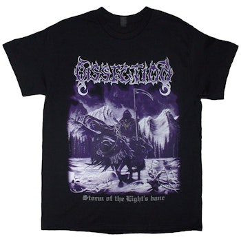 DISSECTION: Storm Of The Light's Bane (Back Print) T-shirt (black)